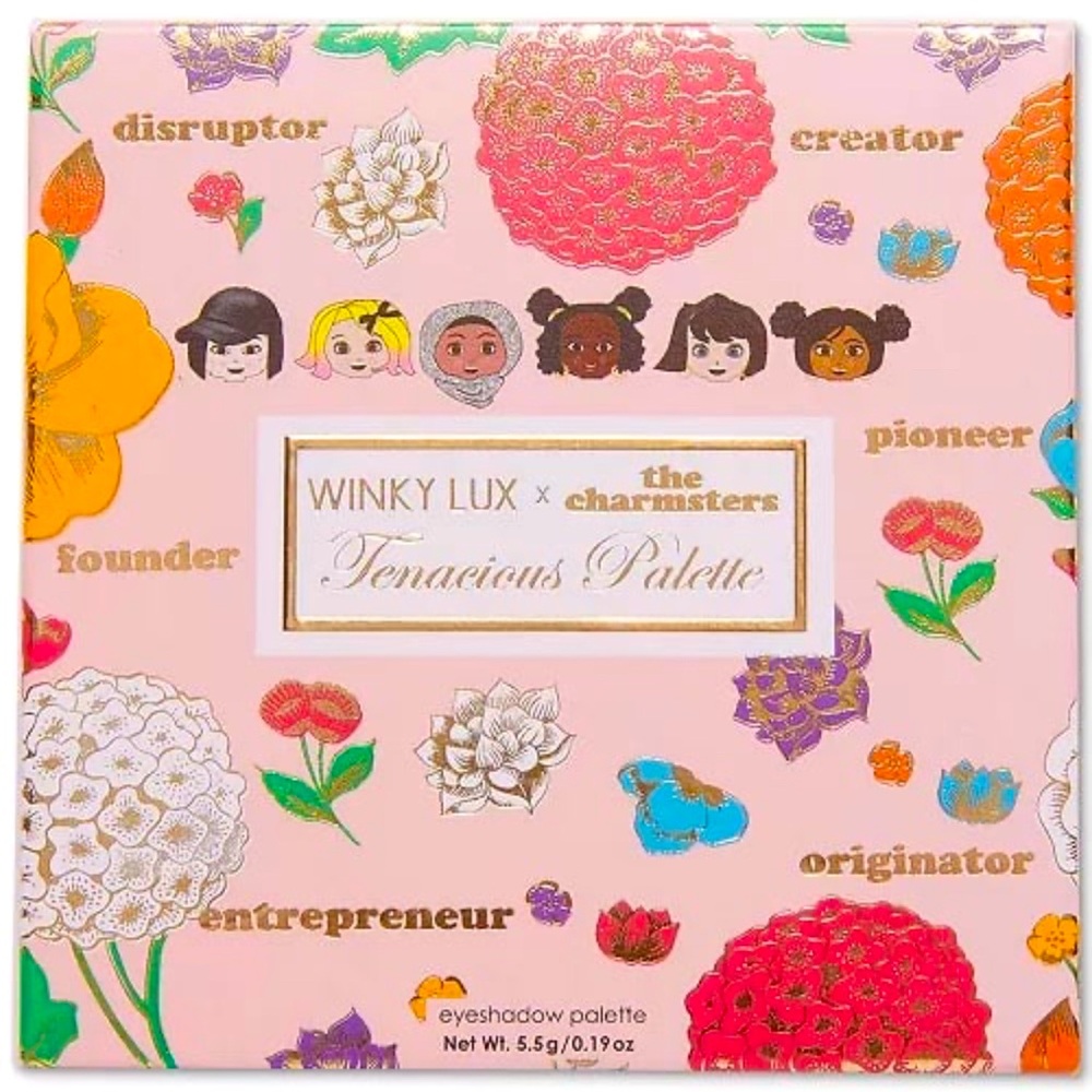 Winky Lux X The Charmsters Tenacious Palatte 0.19oz